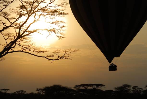 Hot air ballon Serengeti