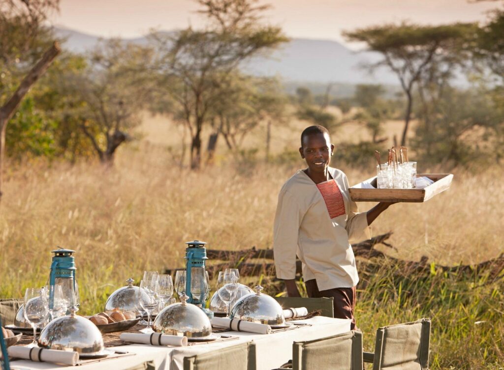 Dinners in the wilderness