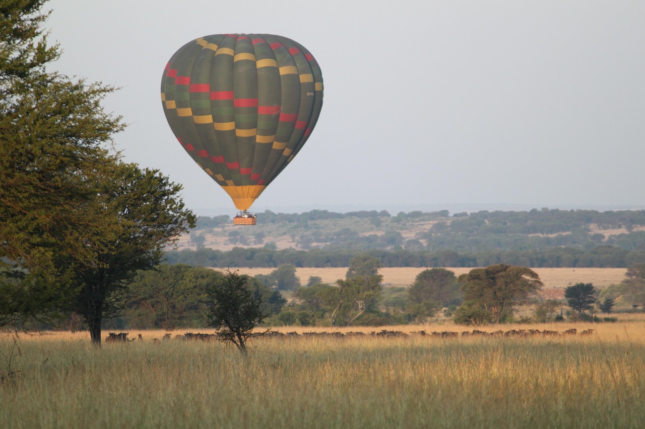 Hot air balloon rides in Africa Hot air balloon rides in Africa