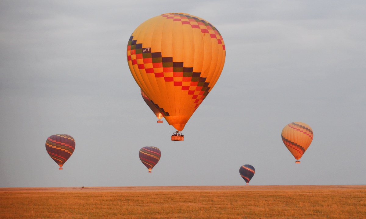 Hot air balloons in Kenya Hot air balloons in Kenya