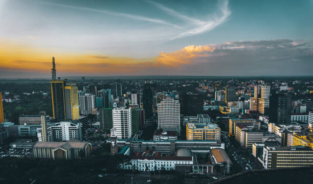 Skyline of Nairobi Central Business District Skyline of Nairobi Central Business District