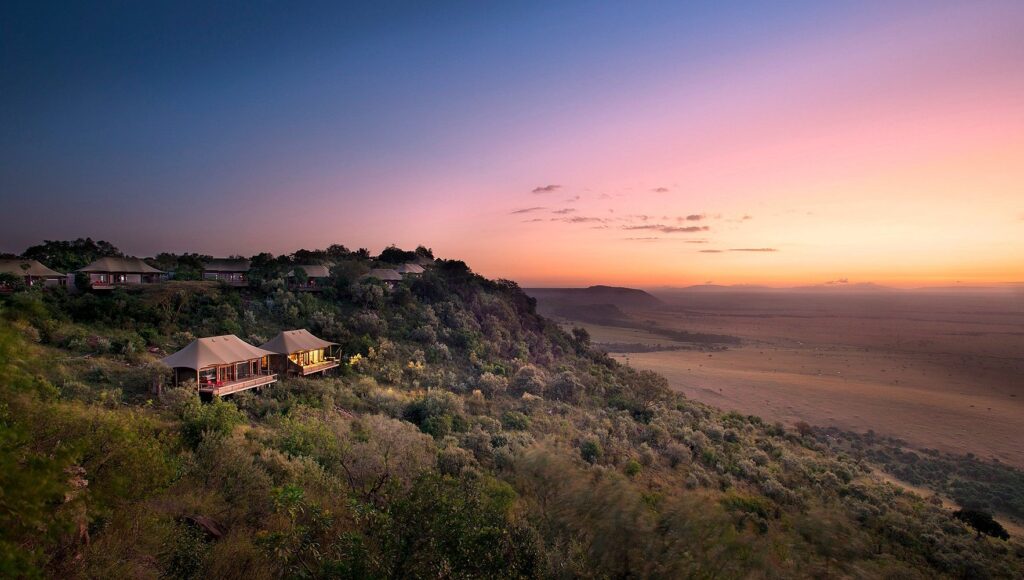 Angama Mara luxury hotel in Masai Mara Kenya