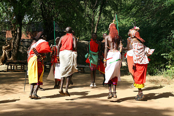People in Bomas in Kenya showcasing their traditional dance People in Bomas in Kenya showcasing their traditional dance - things to do in Nairobi