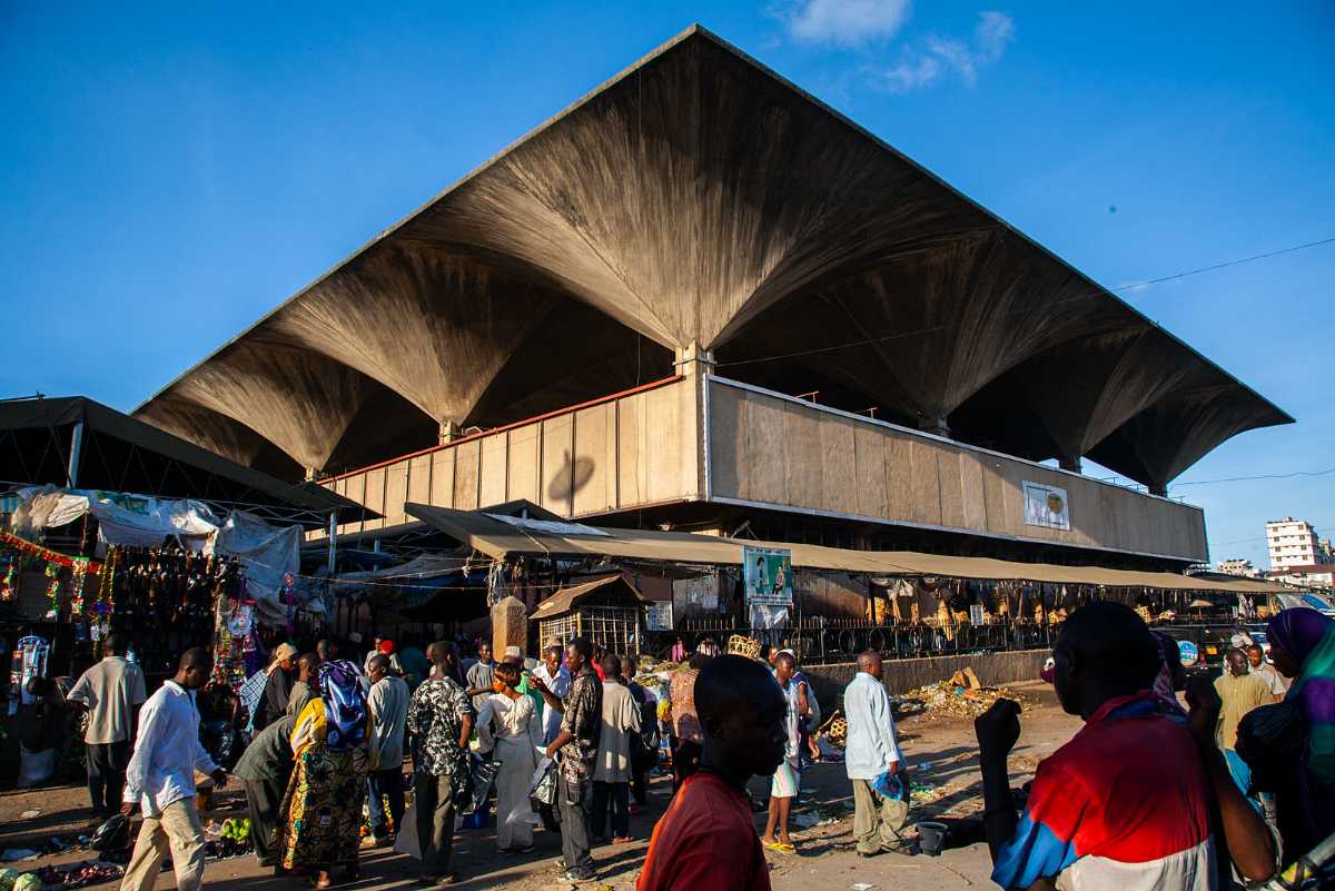 Kariakoo market in Dar es Salaam Tanzania