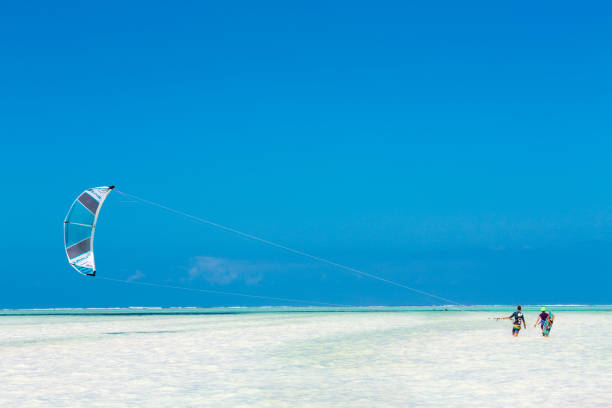 Kite surfing in Dar es Salaam Tanzania