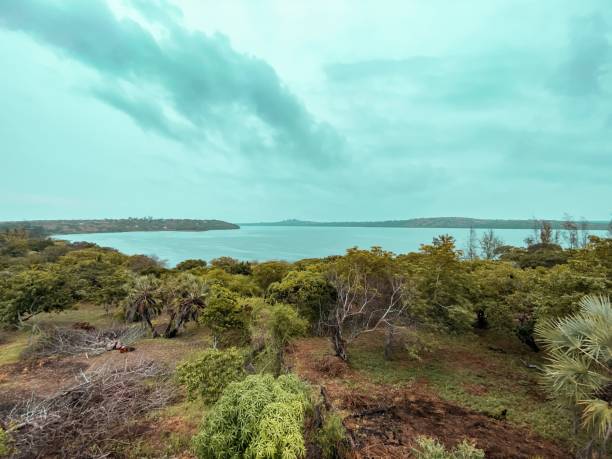 Ndere Island National Park aerial view