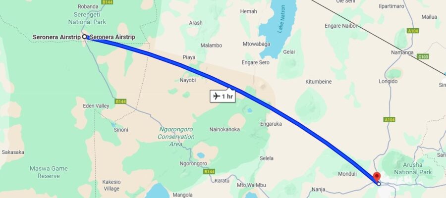 Flights to Serengeti from Arusha Flights to Serengeti from Arusha