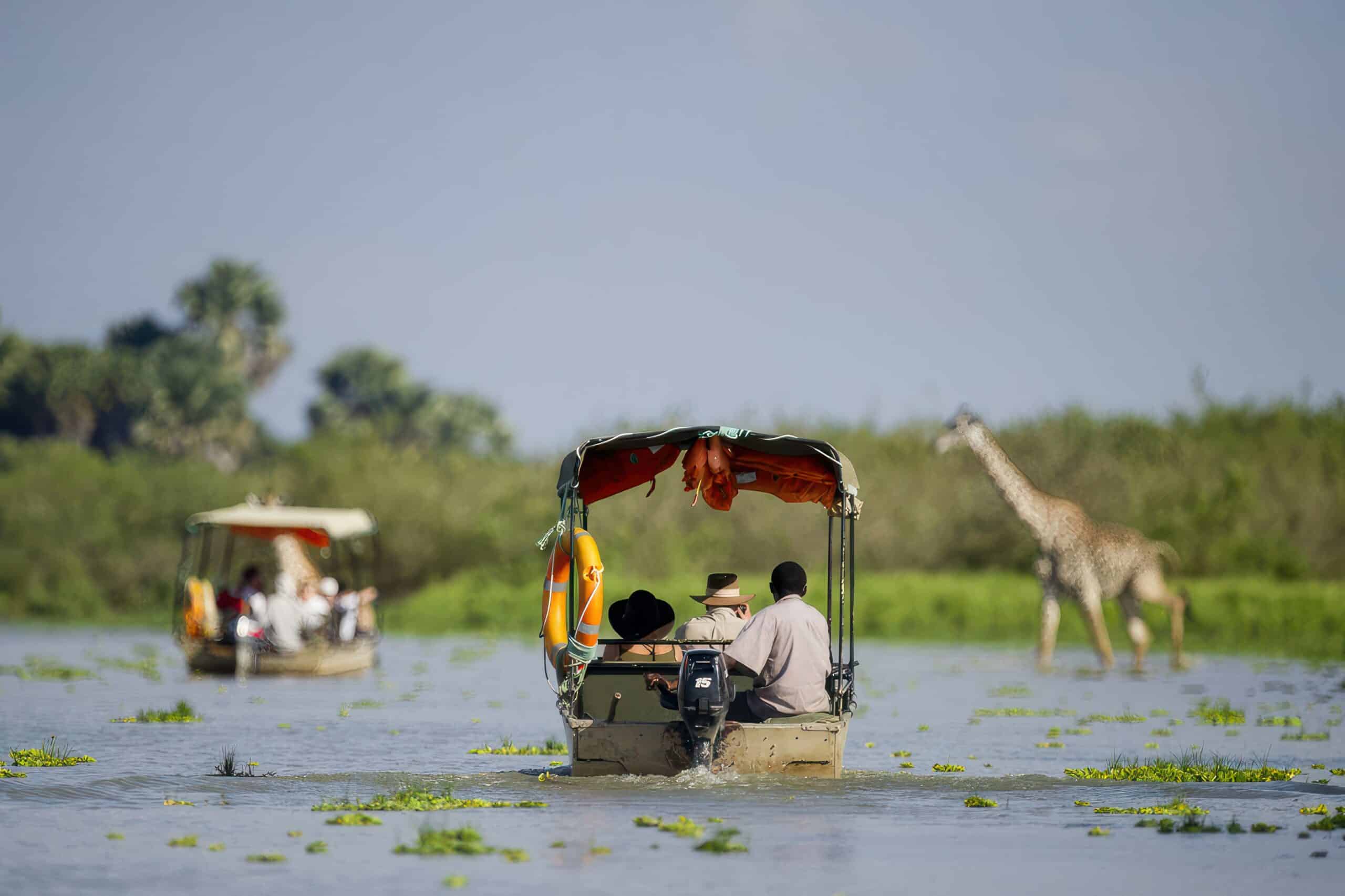 Boat Safaris in Nyerere National Park